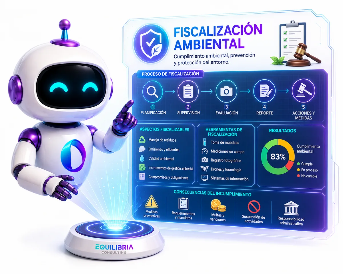 Fiscalización ambiental con IA