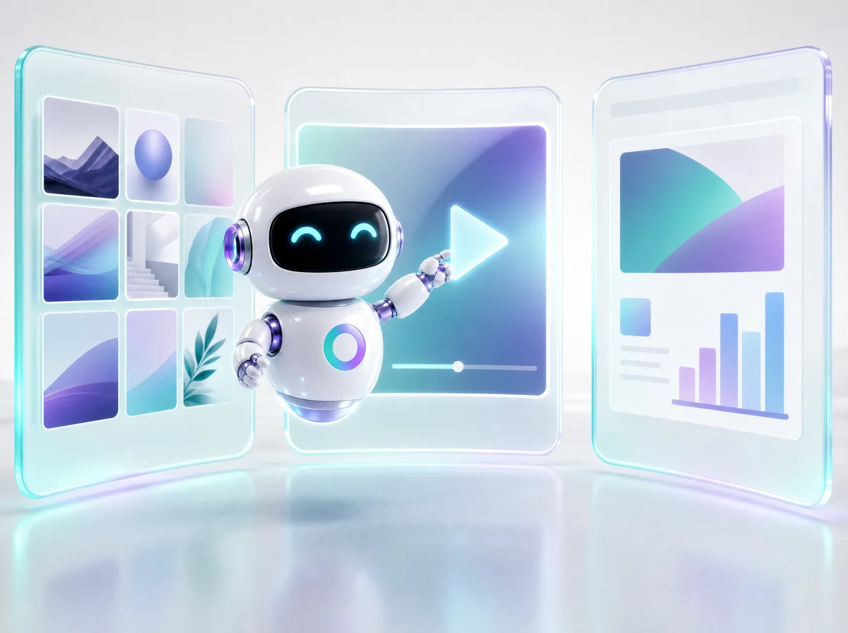 Imágenes, videos y presentaciones creadas con IA